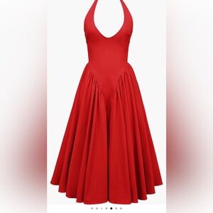 House of CB Vibrant Red Dress